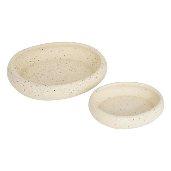 Lot de 2 vide-poches en dolomite