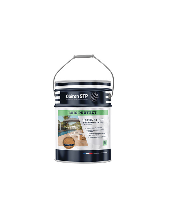 Technima oléron saturateur bois protect chène clair 5l - technima