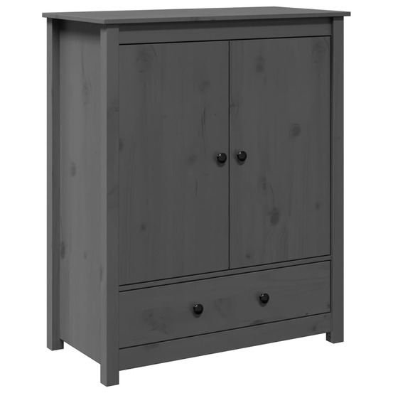 Buffet bahut commode armoire meuble de rangement organisateur cuisine salle de séjour salon 83 x 41,5 x 100 cm bois massif de