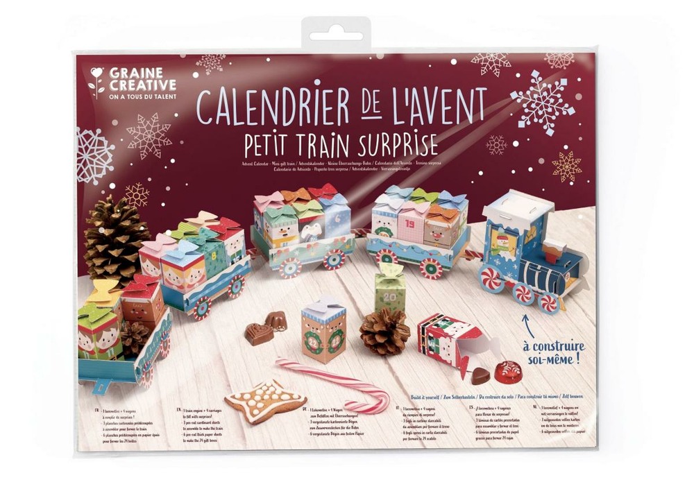 Calendrier de l avent - petit train surprise