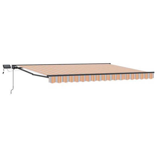 Cadre de store manuel avec leds 5 × 3,5 m