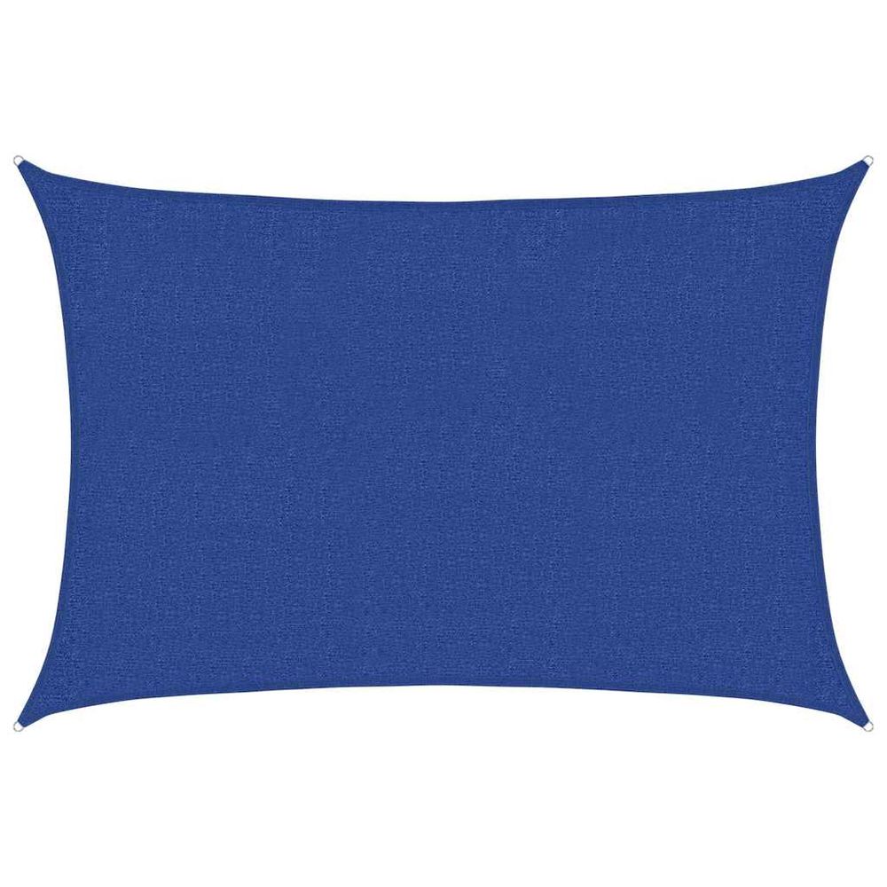 Voile d'ombrage 160 g/m² bleu 2x2,5 m pehd
