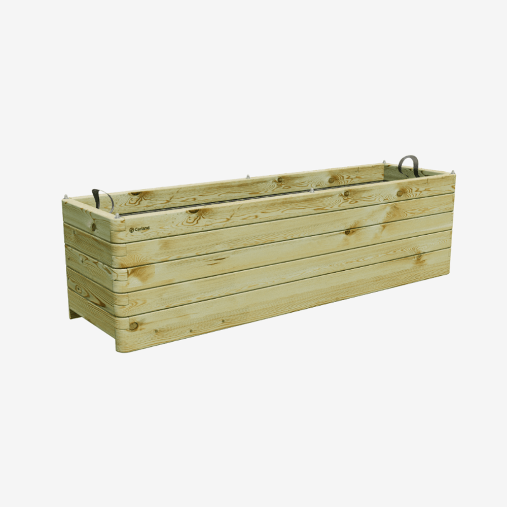 Bac a fleurs rectangulaire 252l
