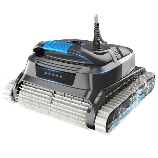 Robot de piscine wybot l1 - aspiration puissante, nettoyage fond, parois & ligne deau, contrôle via application