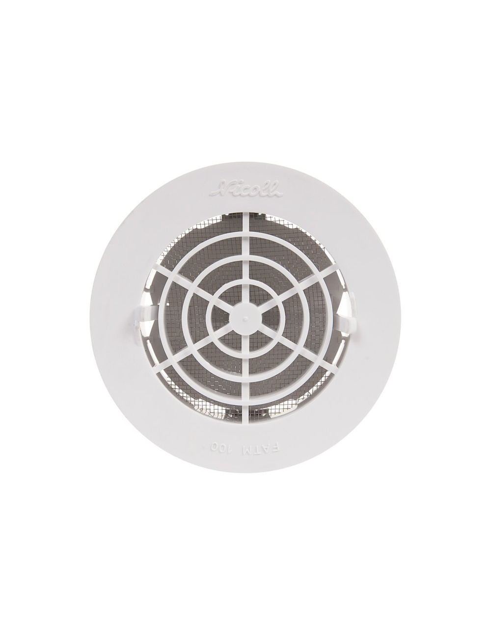 Grille pvc type fatm125 d125