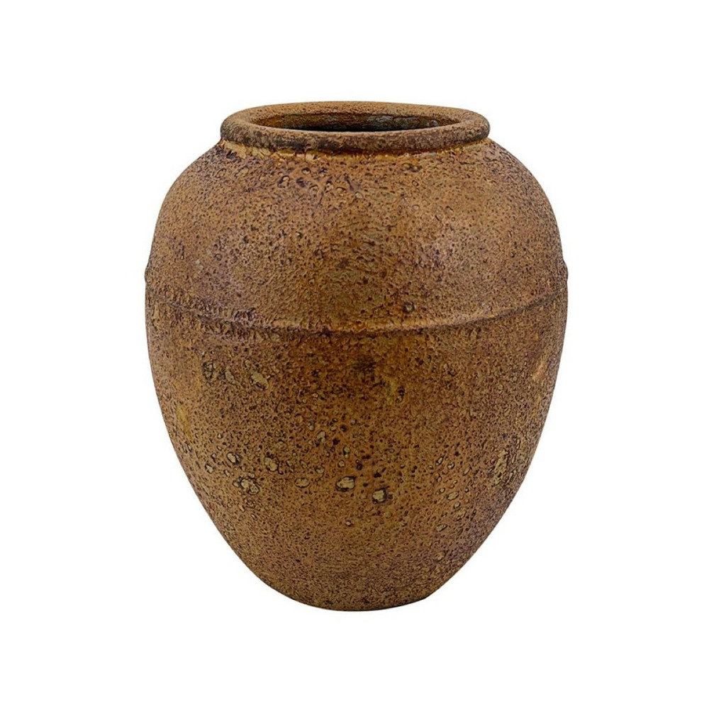 Vase terre cuite terrecuite marron - décoration d'autrefois