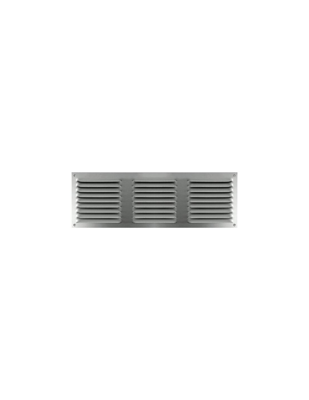 Grille alu anodisé à persienne en applique 150x300mm - autogyre