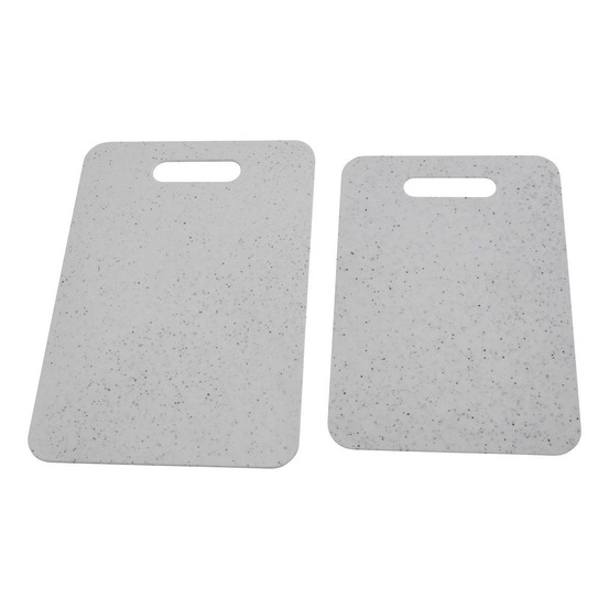 5five - planche à découper essentiels l21,5/24cm blanc 2 pièces