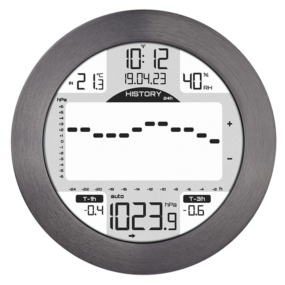 Barometre intérieur gris