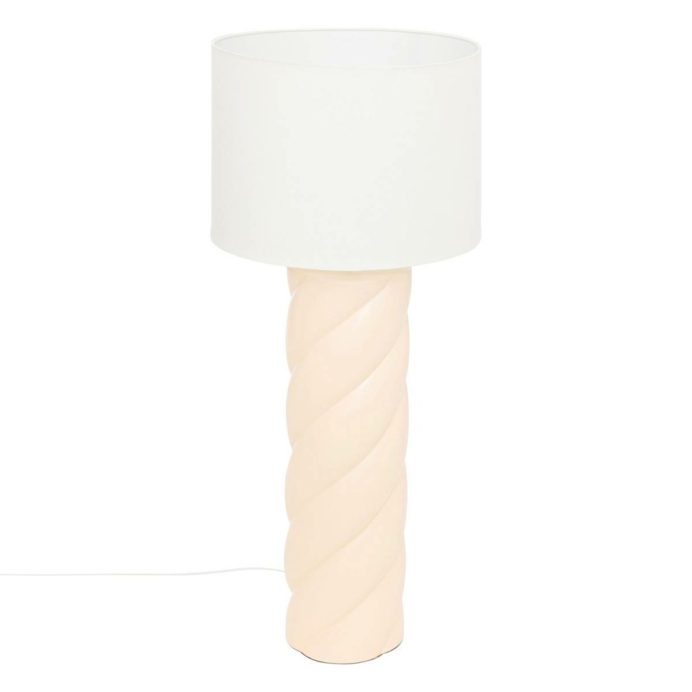 Lampadaire noly céramique beige h102cm