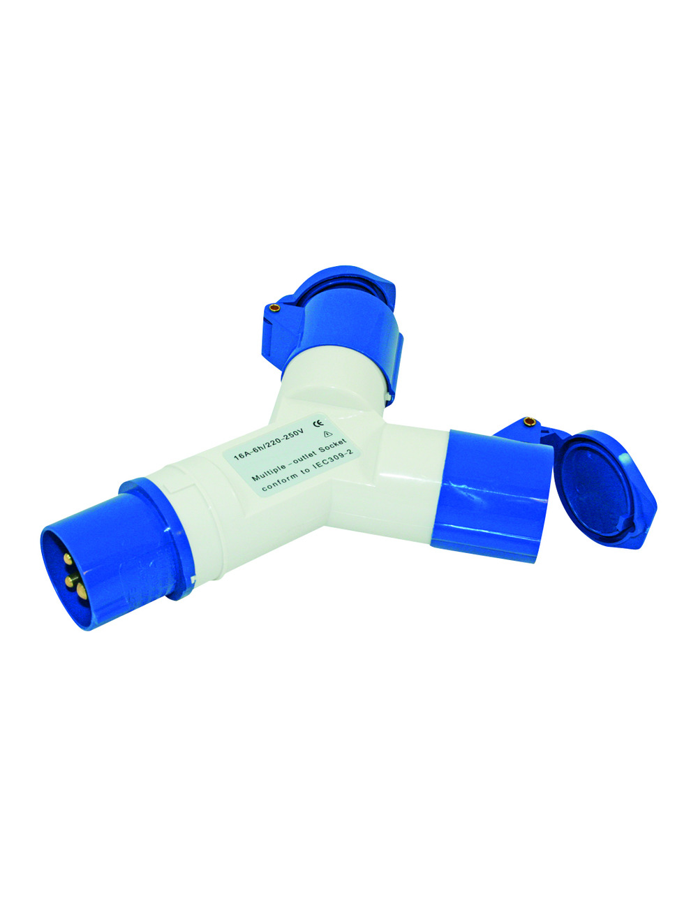 Multiprise 2 sorties cee17 16a