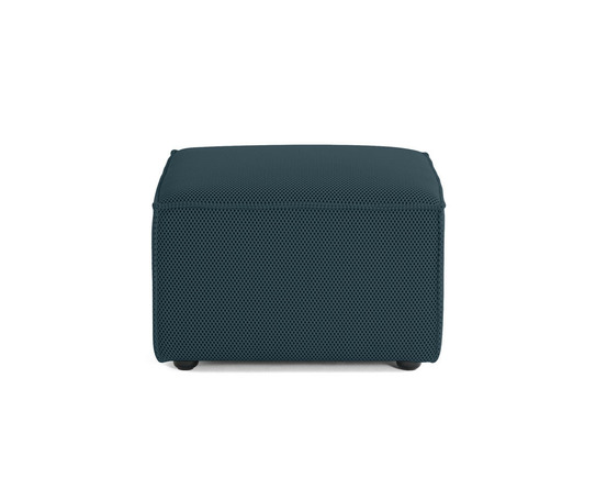 Arty - pouf d'appoint - en tissu mailles 3d