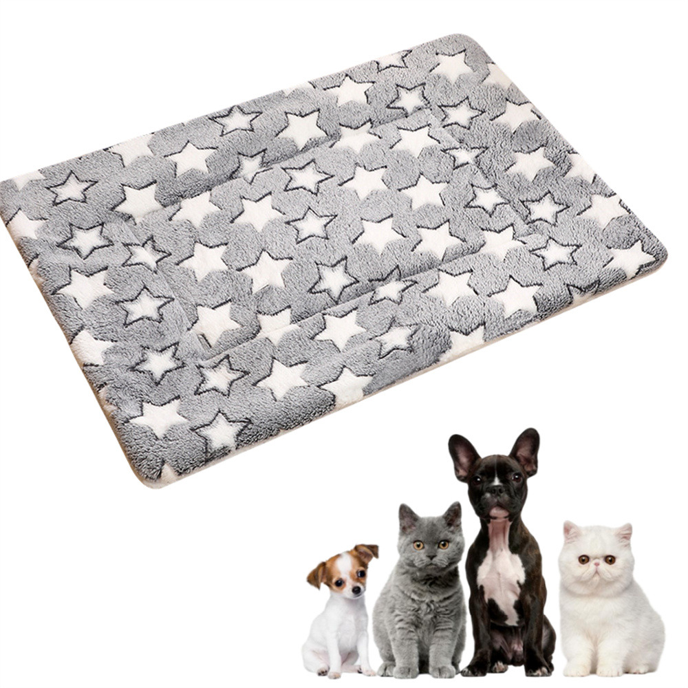 Tapis de sommeil pour animaux de compagnie gris
