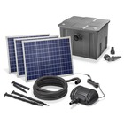 Kit pompe solaire bassin avec filtre gros débit premium 5000l-150w