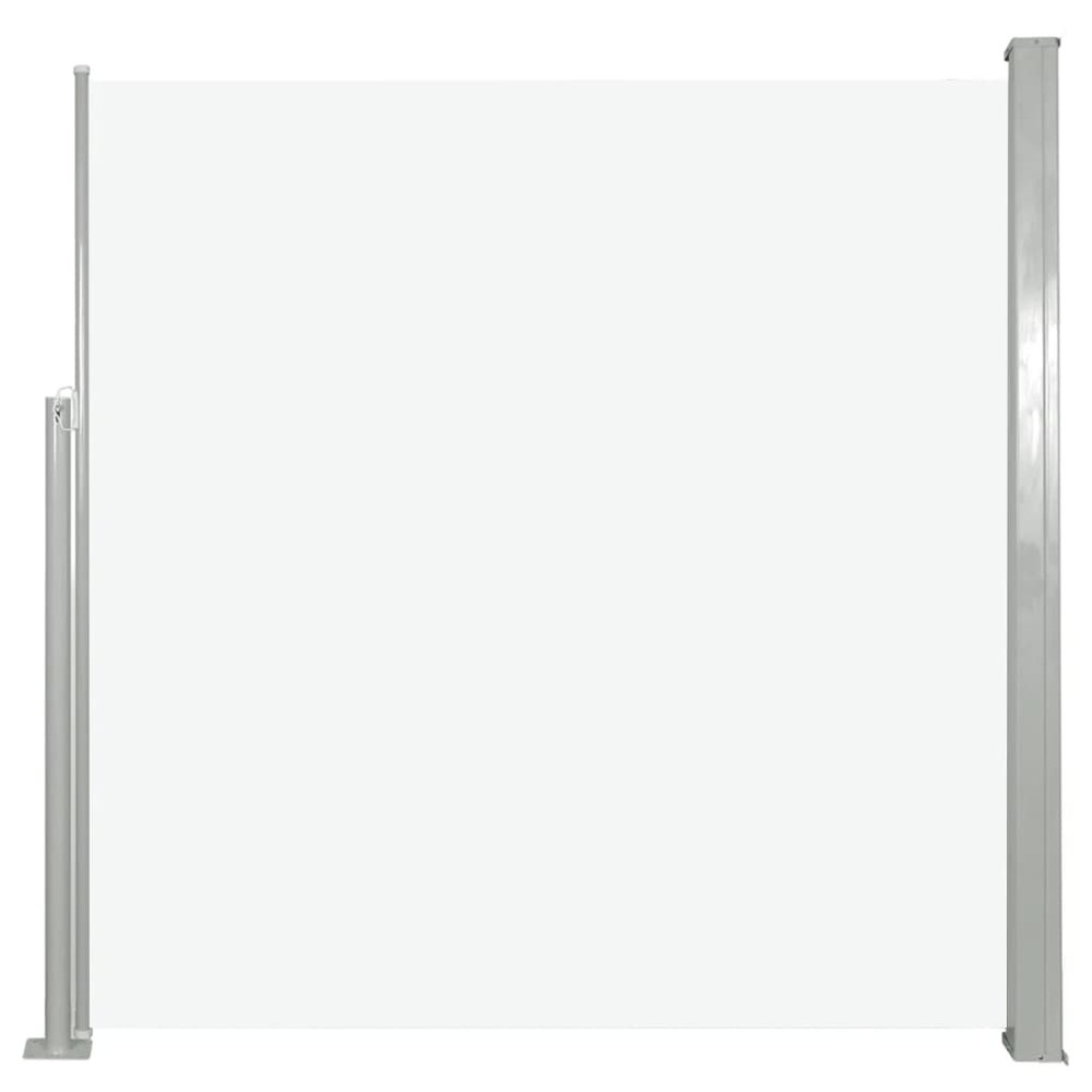 Auvent paravent store brise-vue latéral rétractable de patio jardin terrasse balcon protection visuelle écran 140 x 300 cm bl