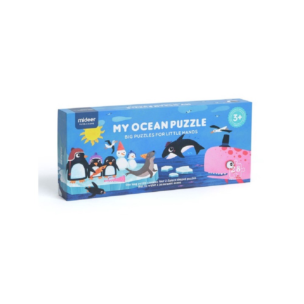 Puzzle géant de sol océan