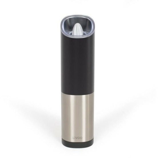 Moulin a épices - - gs161 - 80 ml - moulure réglable - led bleue - par gravité rechargeable