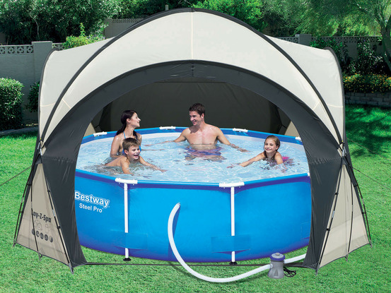 Dome pour spa & piscine - 3.90 x 3.90 x 2.55 m