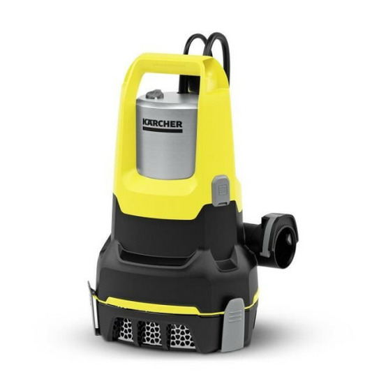Pompe d'évacuation sp 17.000 flat level sensor eau claire -