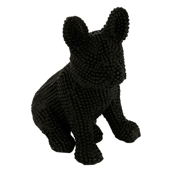 Chien déco eden h.10cm assorti