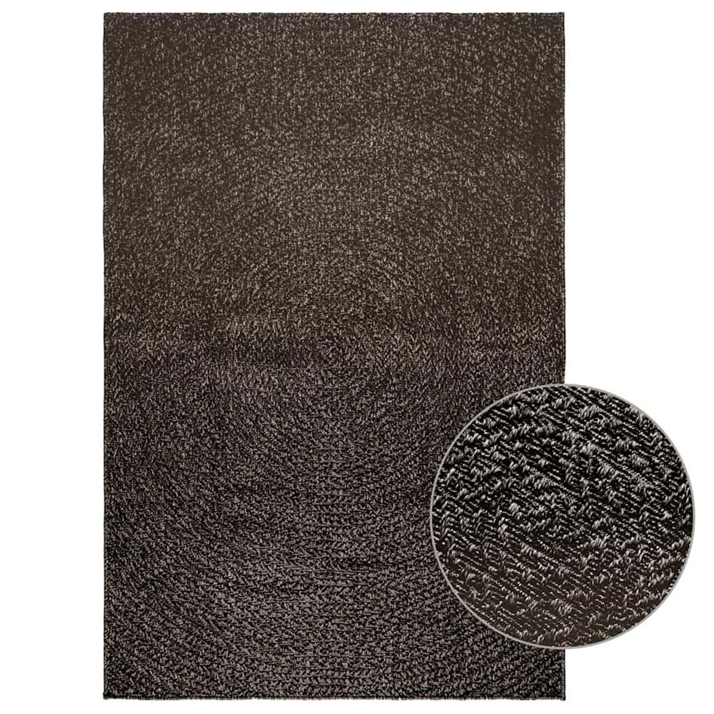 Tapis zizur 120x170 cm aspect de jute intérieur extérieur
