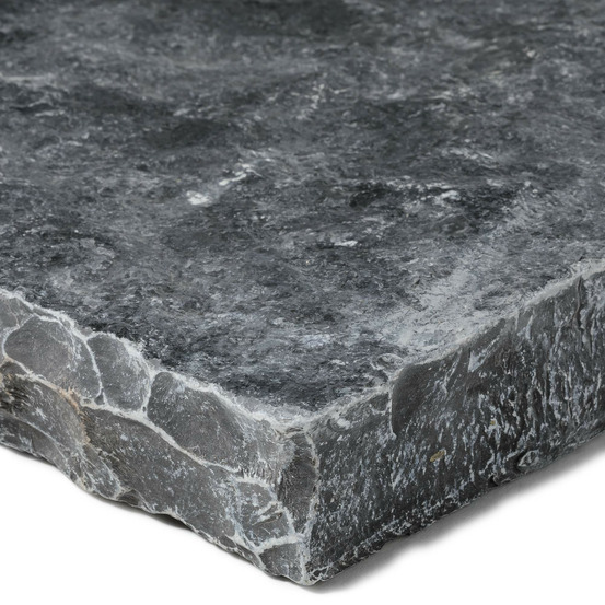 Dessus de marche pierre de tandur noir 50x30x4 cm bord naturel (à l'unité) - ro'ma nature