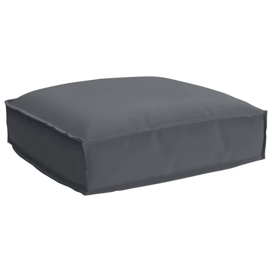 Coussin pour assise de palette anthracite 50 x 50 x 12 cm