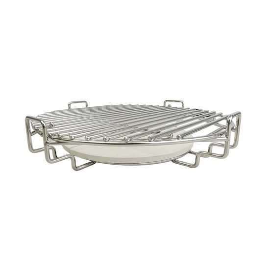 Système de cuisson modulaire en acier inoxydable patton pour kamado 15-16