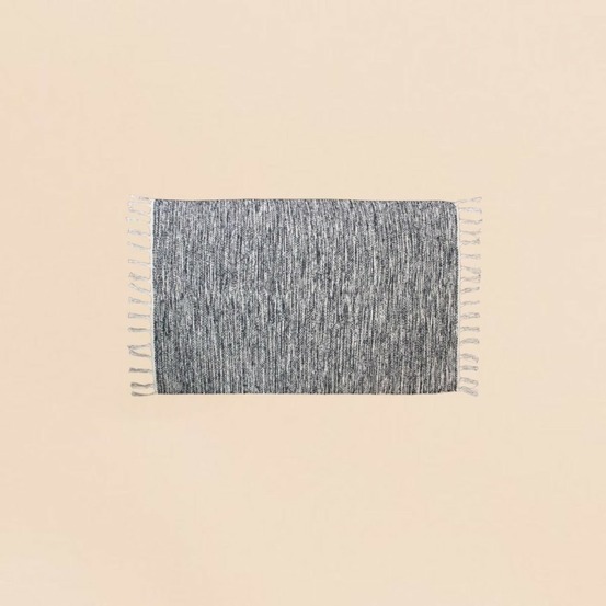 Tapis en coton à franges 60x90cm