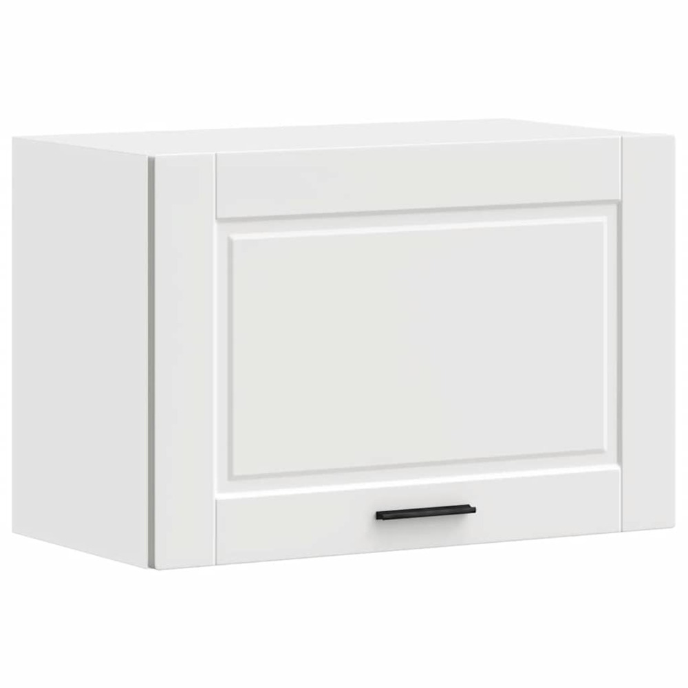 Armoire murale de cuisine porto blanc bois d'ingénierie