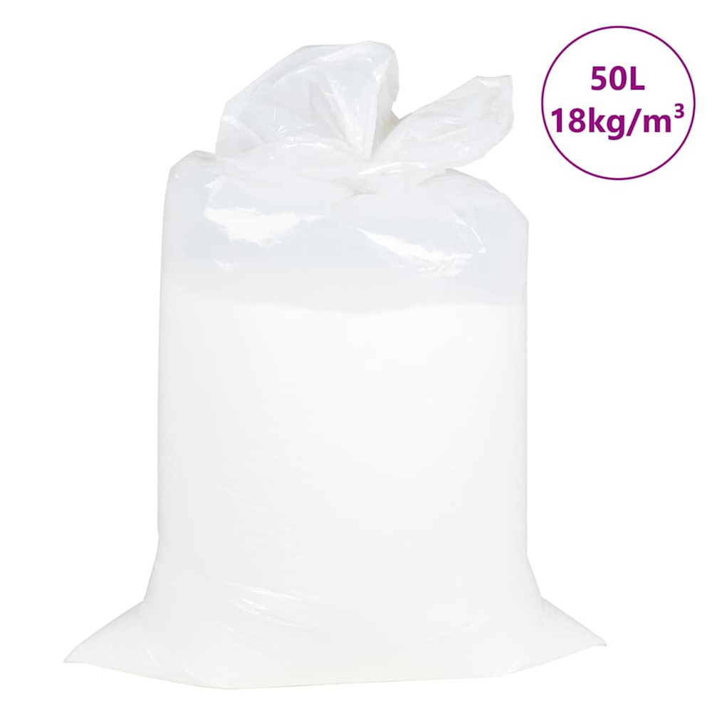 Remplissage pouf eps 50 l, blanc, 18 kg/m³