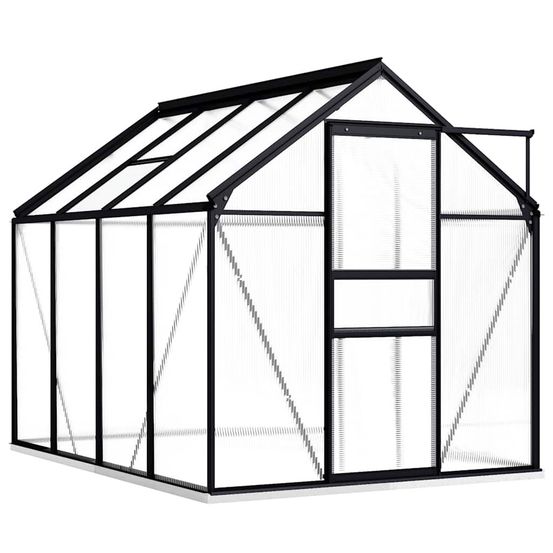 Serre avec cadre de base Anthracite