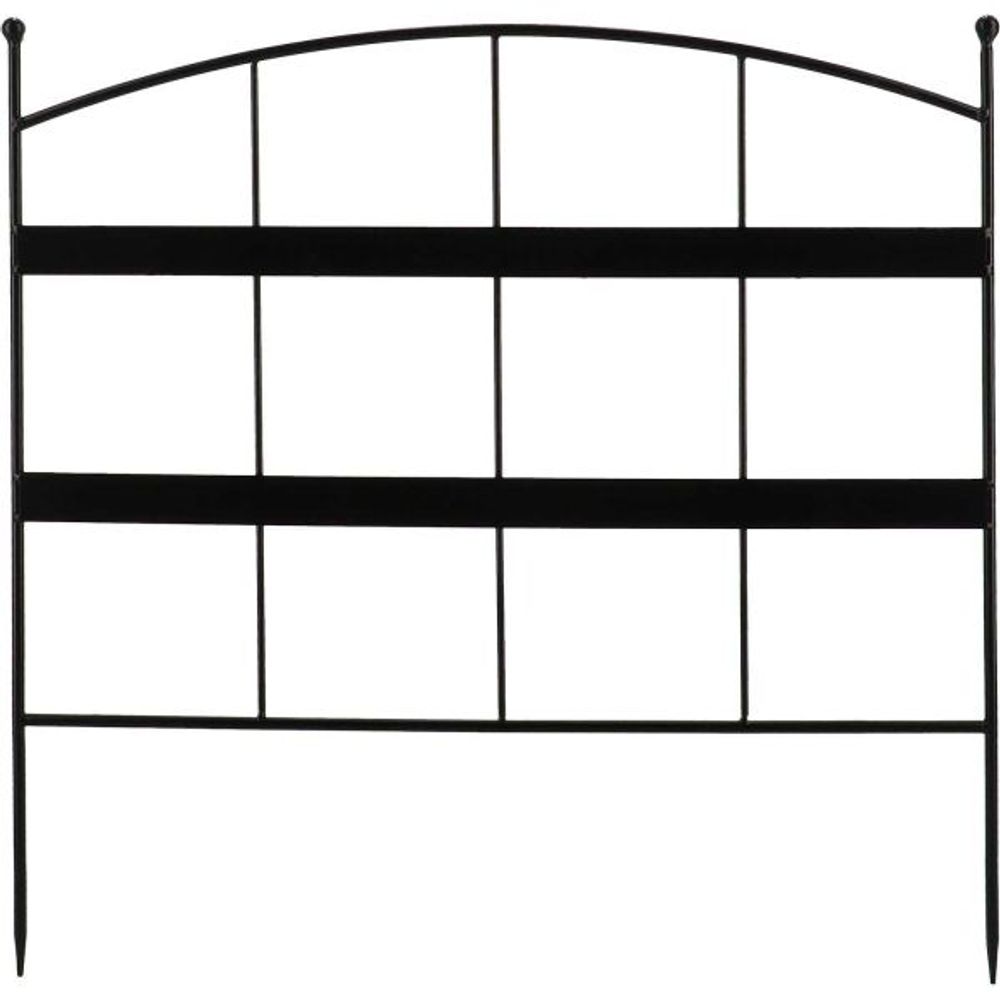 Bordure de jardin en métal 58 x 0.6 x 57 cm intemporel