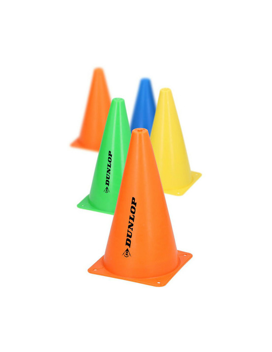 Pack 10 cônes d'entraînement dunlop