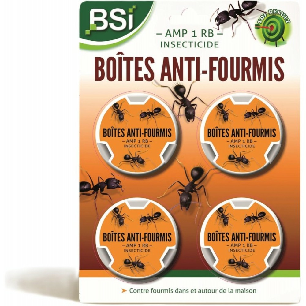 4 boîtes anti-fourmis - pièges pour la maison et les abords - très appétan