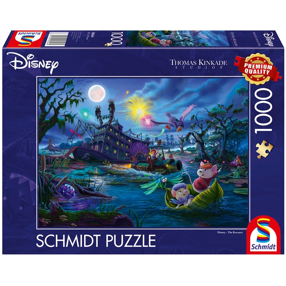 Puzzle les sauveteurs bernard et bianca 1000 pcs