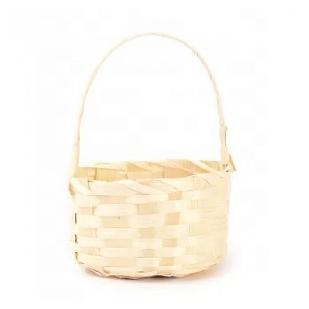 Petit panier en bambou ovale
