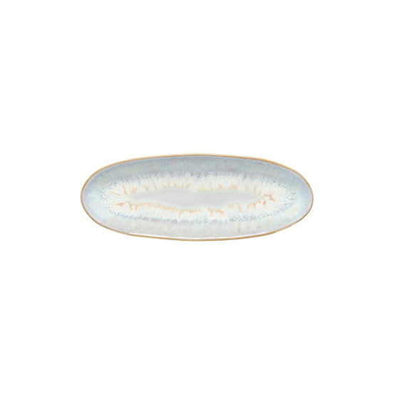 Assiette plate ovale 24,3 x 9,2 cm brisa - lot de 2 - costa nova