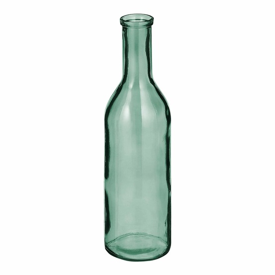 Mica decorations rioja vase bouteille - h50 x ø15 cm - vert