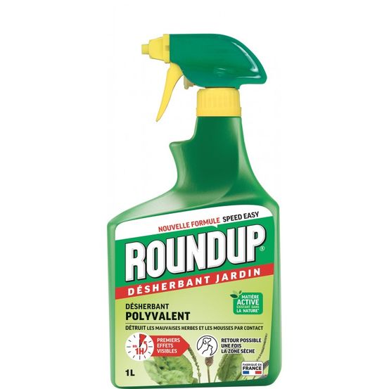 Desherbant roundup pret a l emploi - 1 litre