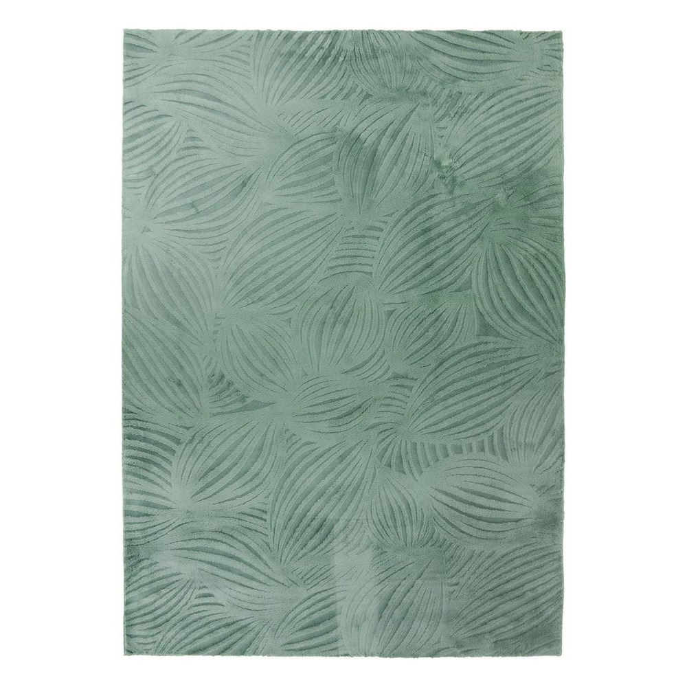 Tapis fausse fourrure onina vert kaki 170x120cm