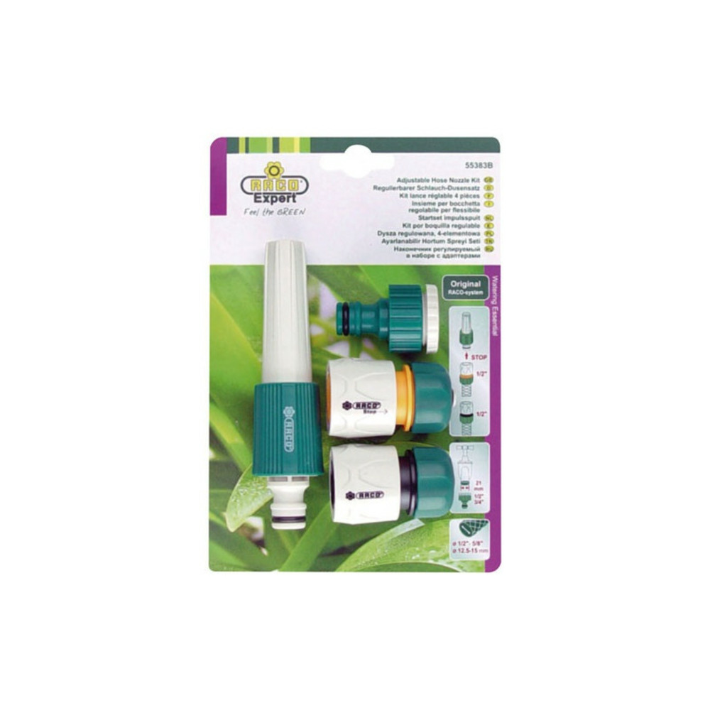 Kit arrosage lance 4 pieces 19mm sc raco expert - 20069