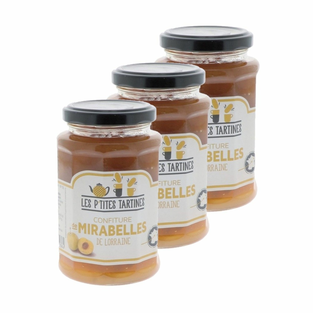 Confiture de mirabelles de lorraine - les p'tites tartines