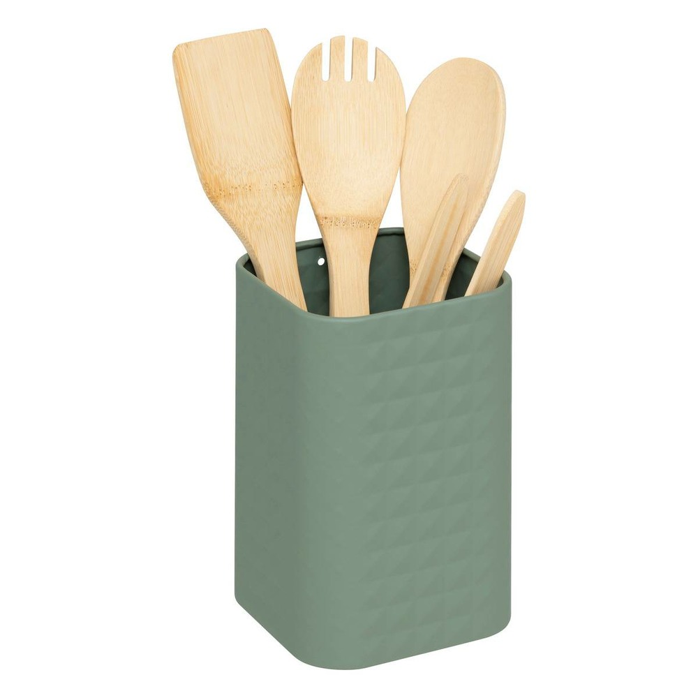 5five - 4 ustensiles de cuisine avec pot de rangement