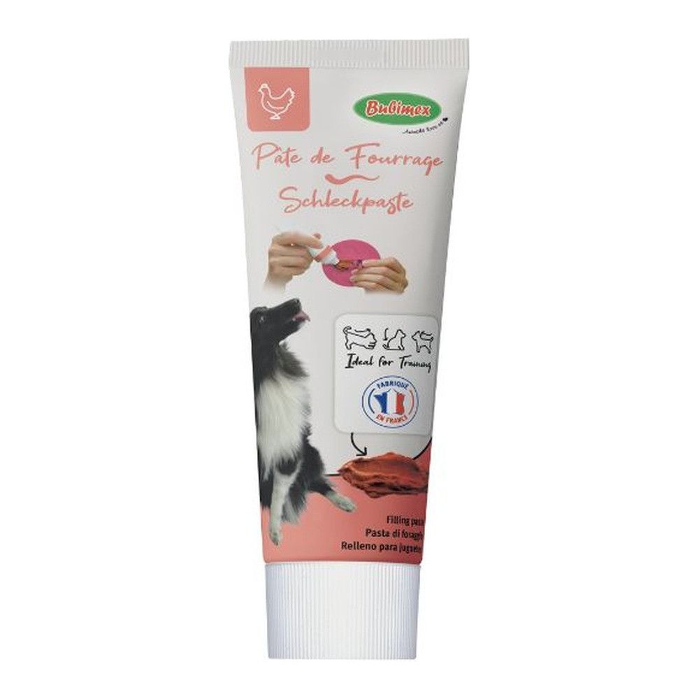 Pâte de fourrage à la volaille pour chien bubimex - 100 g