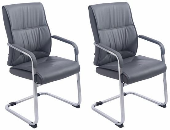 Lot de 2 chaises cantilever xl anubis