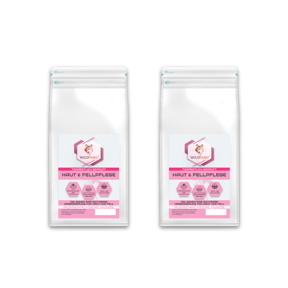 Wildfang - croquettes vetline aux peptides pour chiens - peau et pelage