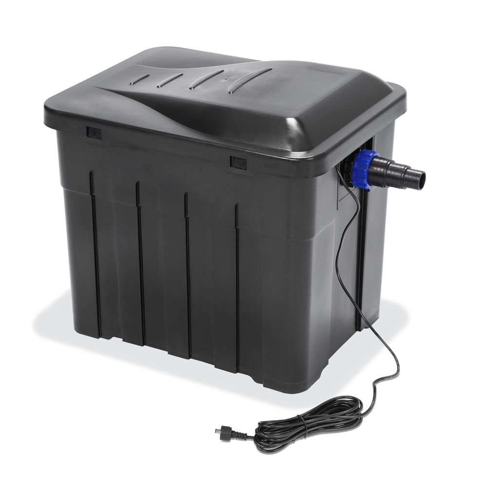 Filtre a flux continu avec clarificateur uv