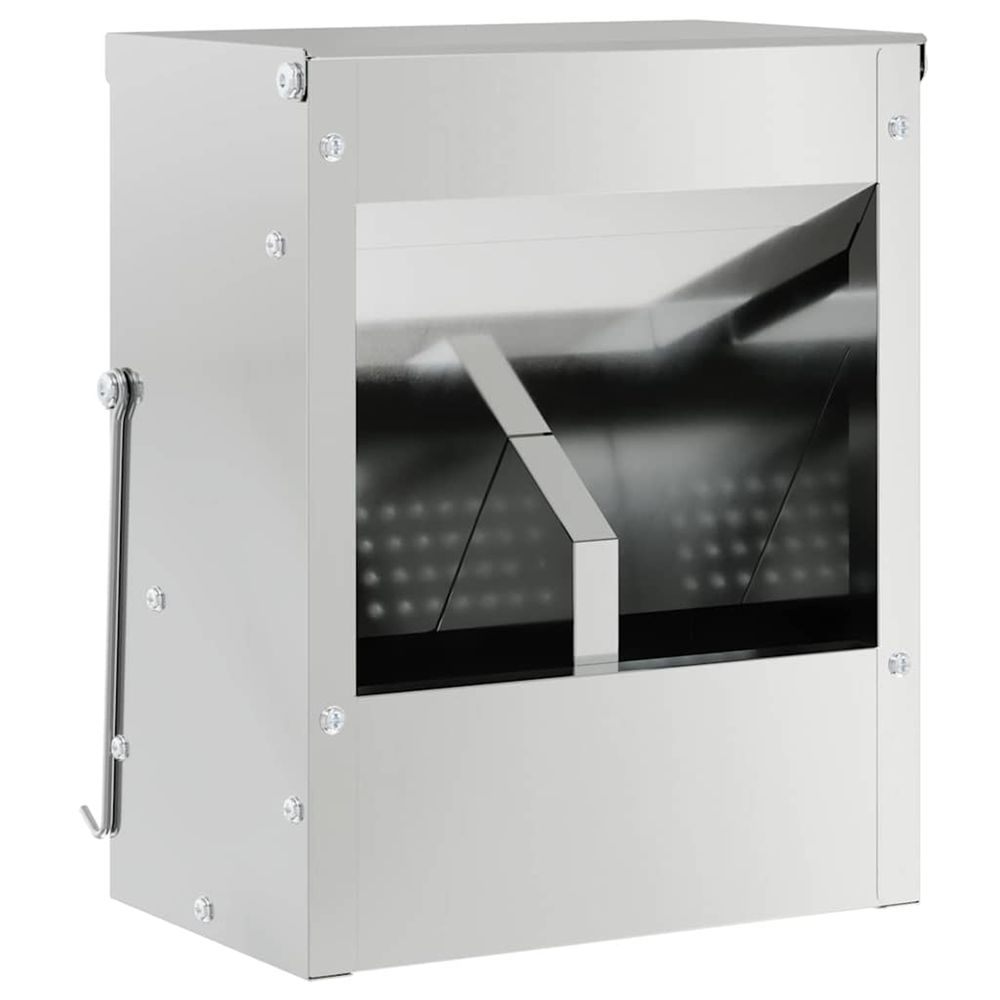 Distributeur pour lapins argent 20 x 12,5 x 25 cm 3 kg