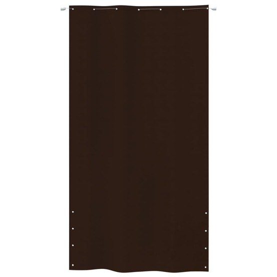 Écran de balcon marron 140x240 cm tissu oxford